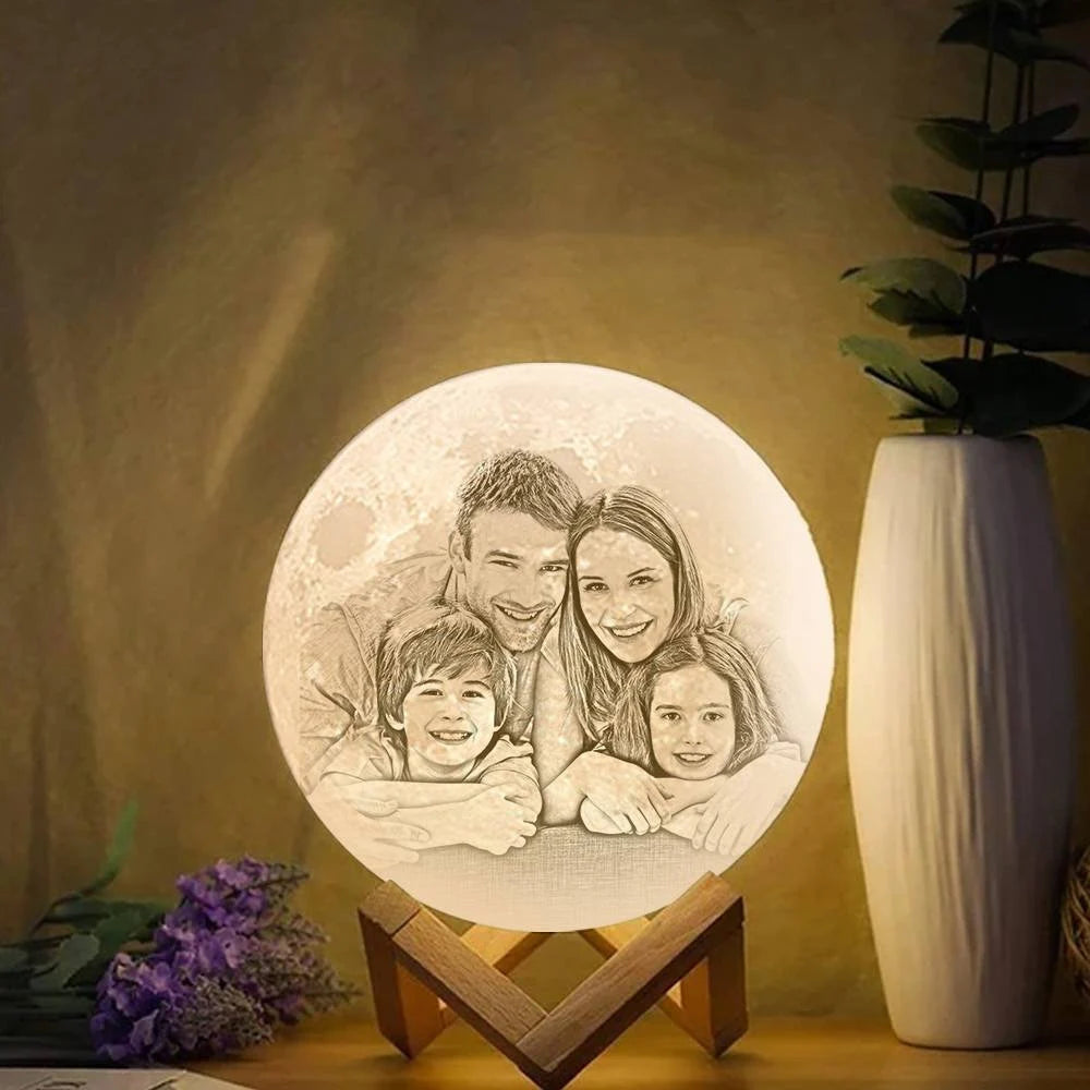 Moonprint™ — Personalised Photo Moon Lamp