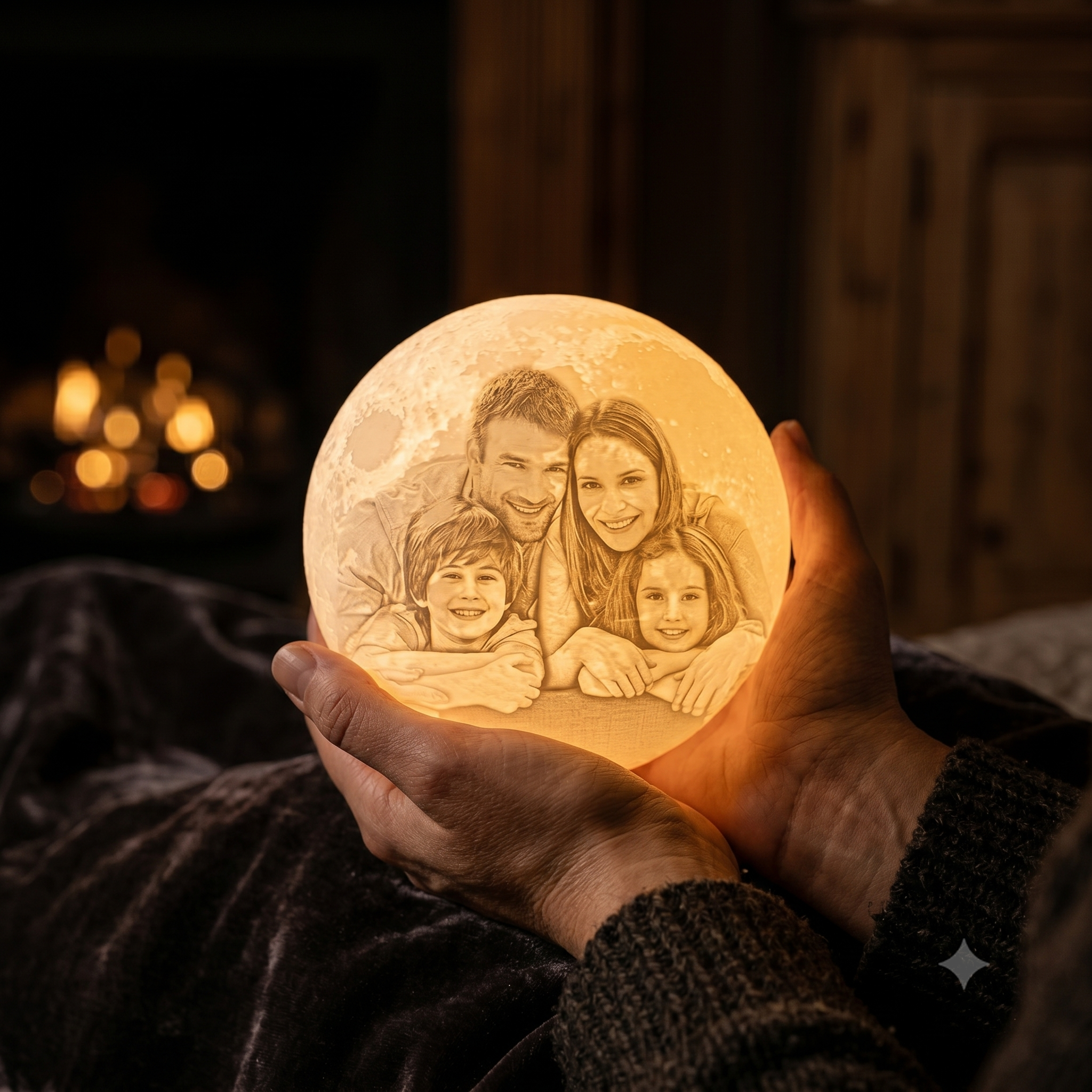 Moonprint™ — Personalised Photo Moon Lamp