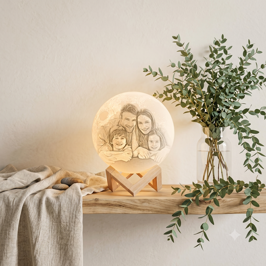 Moonprint™ — Personalised Photo Moon Lamp