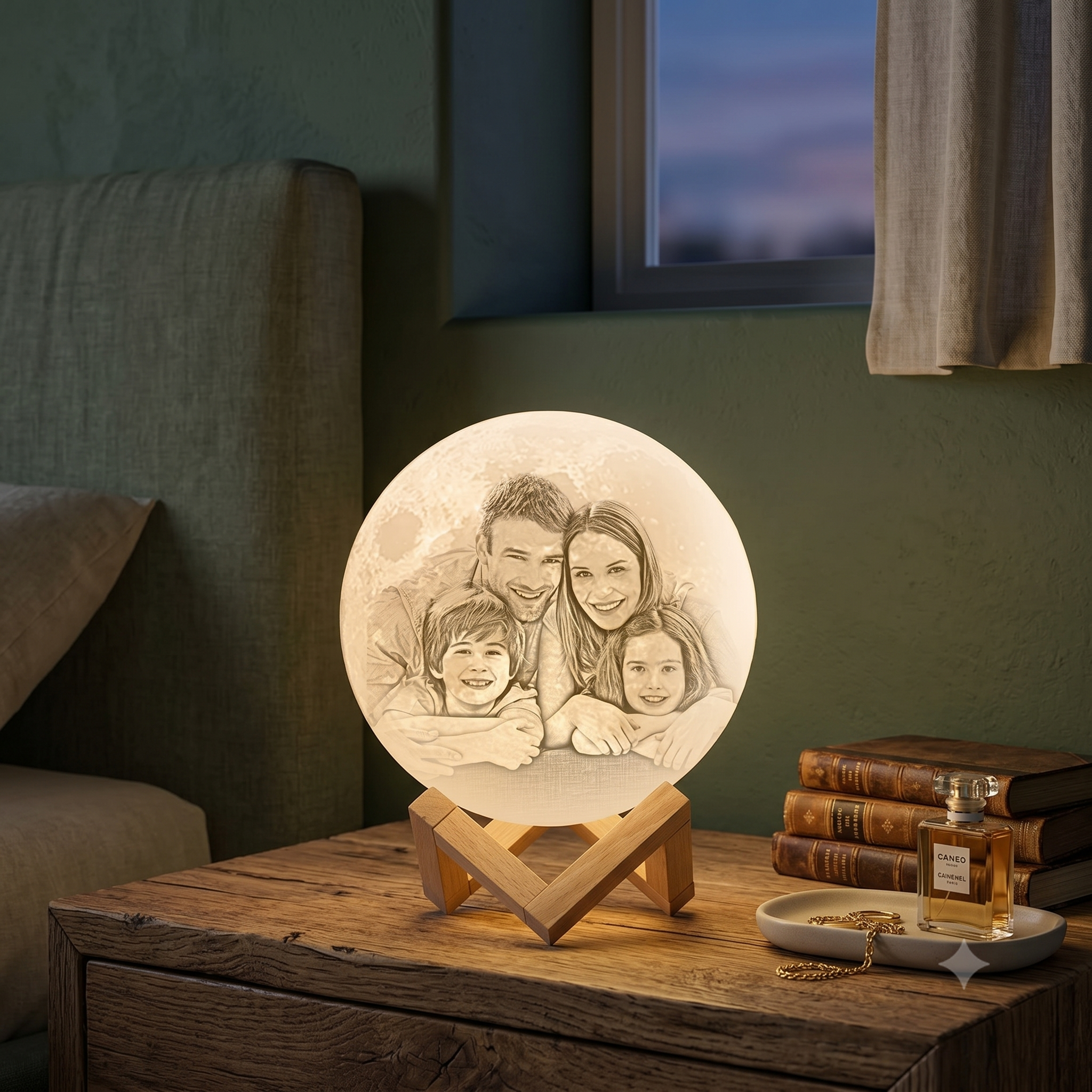 Moonprint™ — Personalised Photo Moon Lamp