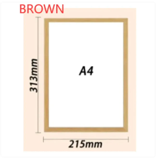 Lightline glowing line-art photo frame
