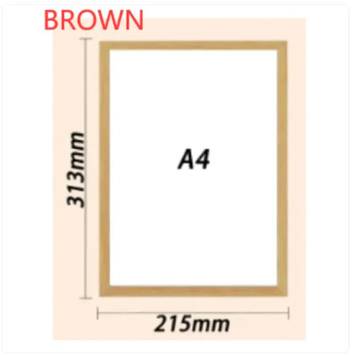 Lightline glowing line-art photo frame
