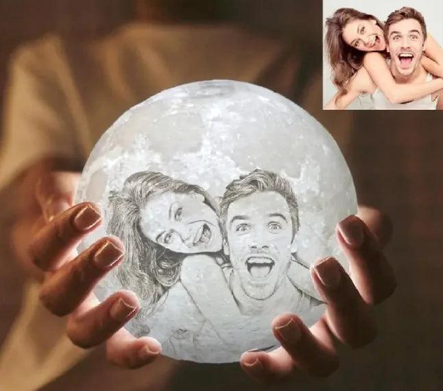 Moonprint moon lamp packaging