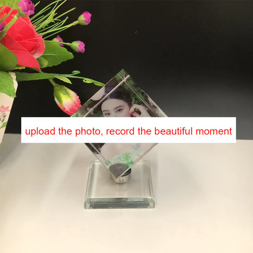 Everglow crystal photo block detail